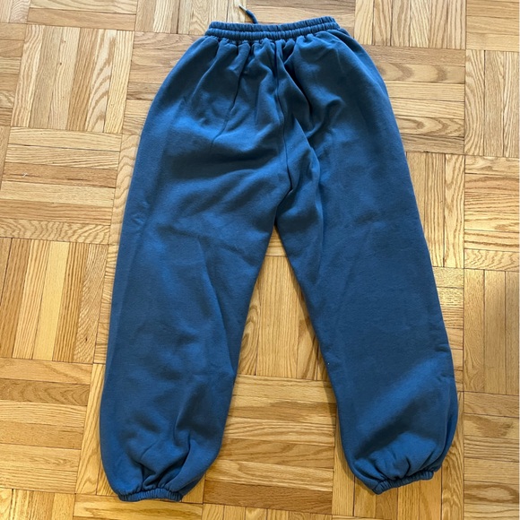 Blue Joggers with Hearts on Side - Picture 3 of 4